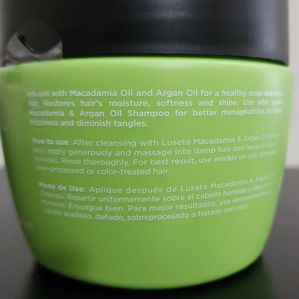 New Luseta Macadamia & Argan Oil Deep Repair Hair Mask